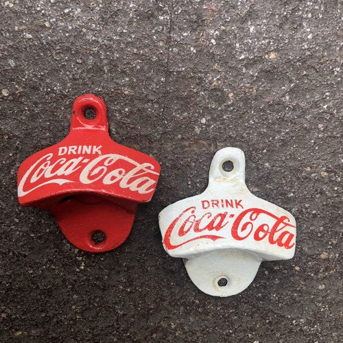Coca Cola Cast Iron Bottle Openers X 2