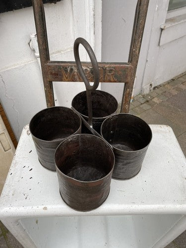 Hand Forged 4 Spice Carrier