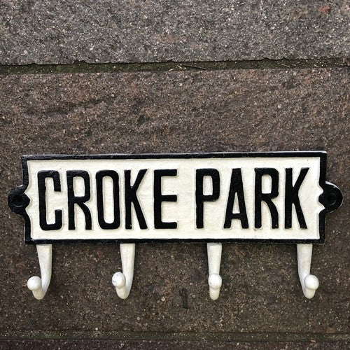 Croke Park Cast Iron Hook Plaque