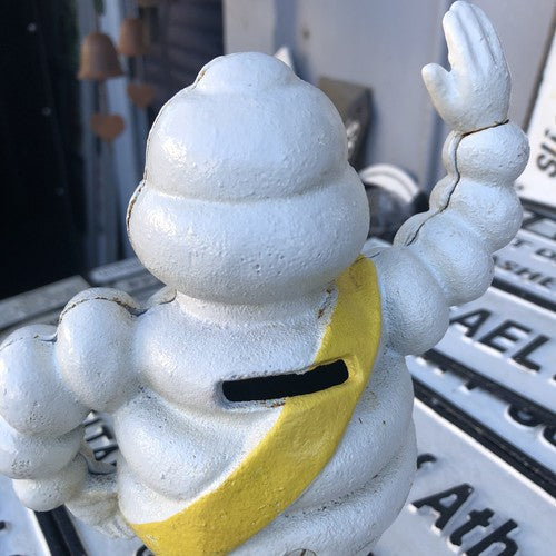 Michelin Man Cast Iron Money Box