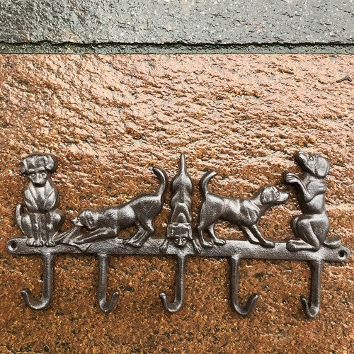Dog Cast Iron Wall Hanging Hook