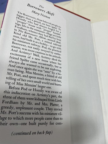 The Borrowers Aloft Mary Norton Published In America