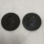 George 3 RD Copper Penny Coins