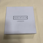 Spaceform Gemini Glass Block 3 Inches Square Boxed