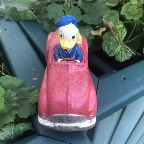Donald And Pluto Cast Iron Model
