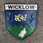 Wicklow Crest Cast Iron Sign
