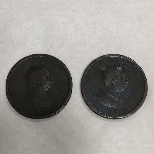 George 3 RD Copper Penny Coins