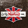 Preowned Norton Cast Iron Sign