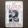 Lennon Metal Sign New Design