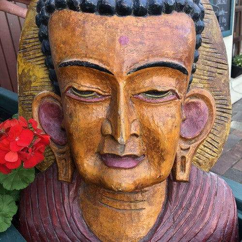 Nepalesen Hand Carved Mask