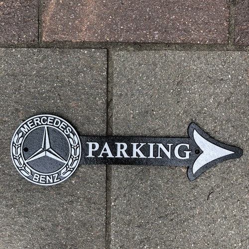 Mercedes Parking Iron Cast Iron