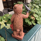 Paddington Standing On Suitcase