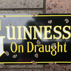 Guinness On Draught Enamel Sign