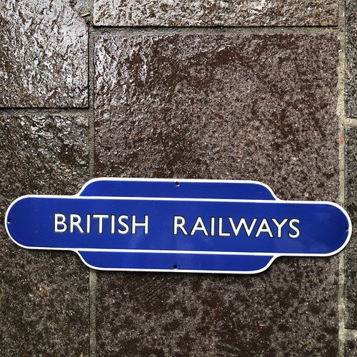 British Railways Enamel Sign