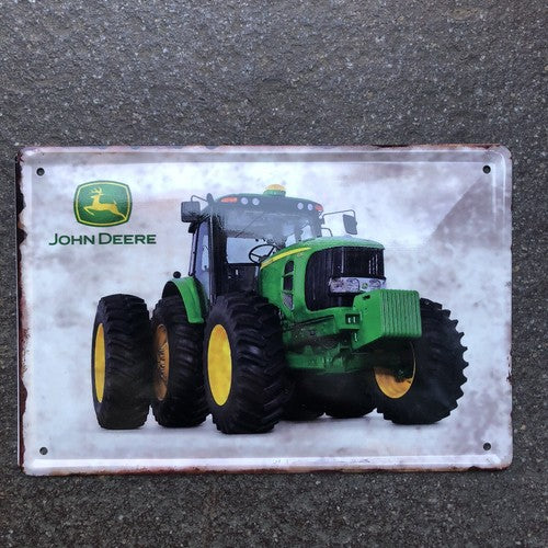 John Deere Metal Sign