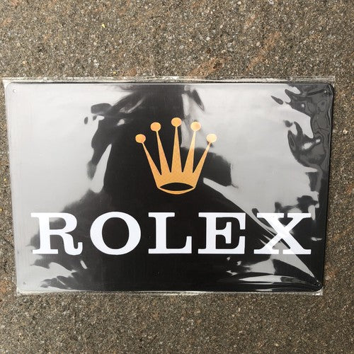 Rolex Metal Sign