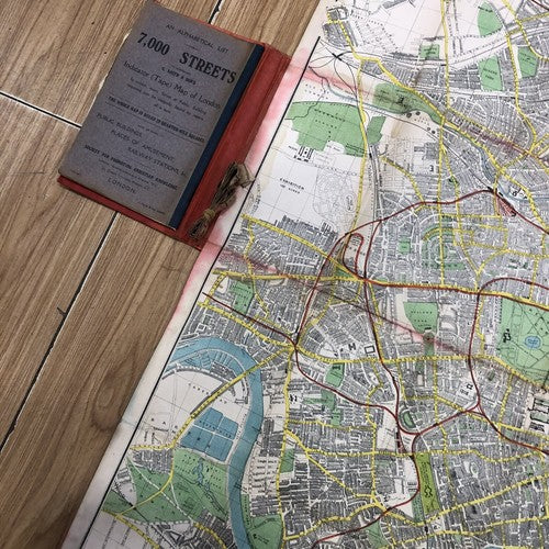 Tape Indicator Map Of London S P C K