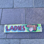 Fairground 1970s Advertisement Sign Wooden