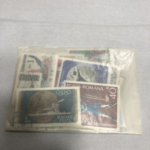 Sports Themed Stamps 5 Packets