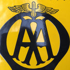 AA Garage Enamel Sign