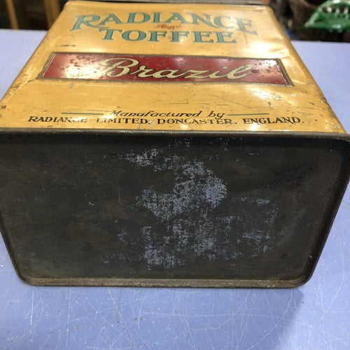 Radiance Brazil Toffee Very Rare Vintage Tin