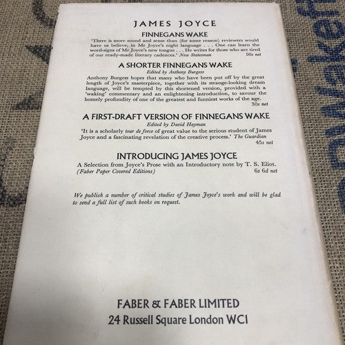 Letters Of James Joyce Two Volumes