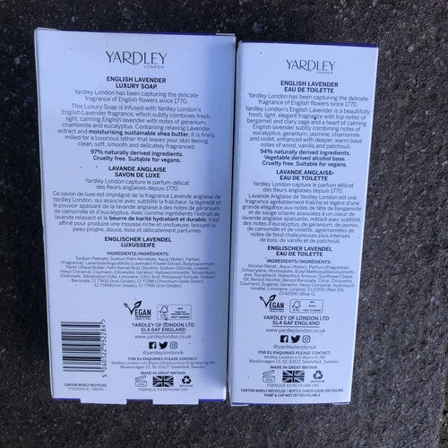 Yardley English Lavender Soap And EDT