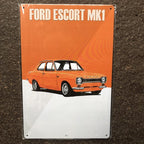 Ford Escort MK 1 Metal Sign