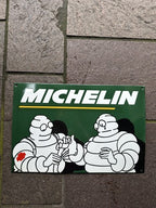 Michelin First Aid Retro Style Enamel Sign