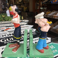Popeye Cast Iron Book Ends