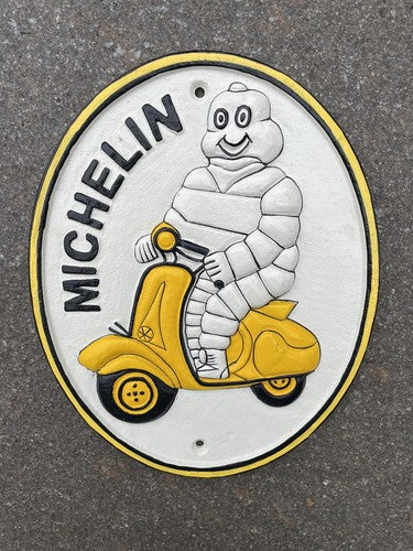 Michelin New Design Cast Iron Sign