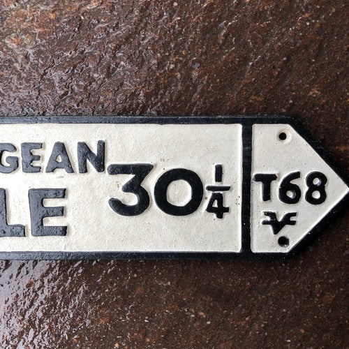 Dingle Cast Iron Sign