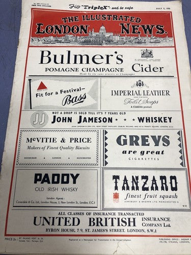 The Illustrated London News July 7th 1951