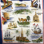 Southern England Vintage Tea Towel