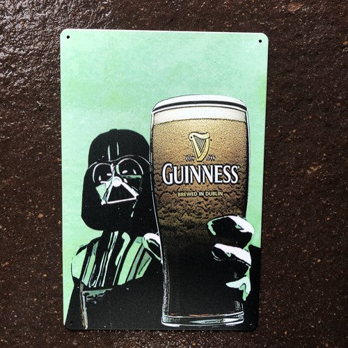 Guinness Starwars Metal Sign