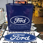 Ford Oil Can And Cast Iron Sign