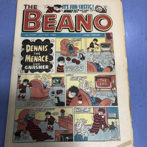 Beano 5 Comics 1983 Nos 2134-2138