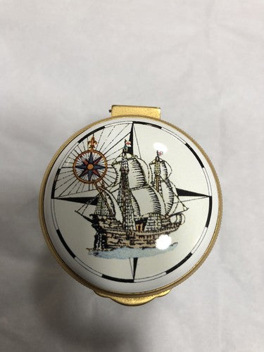 Alastor Enamel Trinket Box Old World