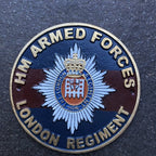 HM Armed Forces London Regiment Cast Iron Sign