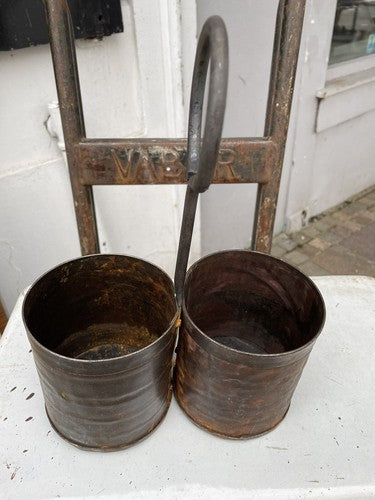 Hand Forged 2 Spice Carrier