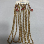 Primor Gold Plated Card Of Six 16 Inch Chains