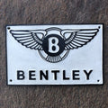 Bentley Cast Iron Sign