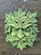 Pagan King Green Man Garden Wall Plaque