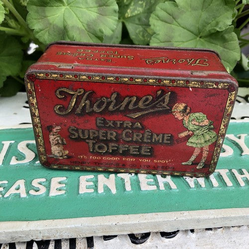 Thornes Extra Super Crème Toffee Vintage Tin