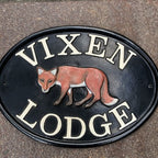 House Plaque Heavy cast Iron