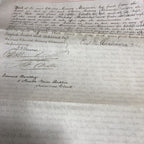 Vellum Indenture Documents 1888