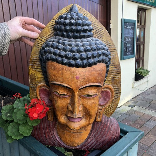 Nepalesen Hand Carved Mask