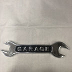 Garage Spanner Aluminium Wall Plaque