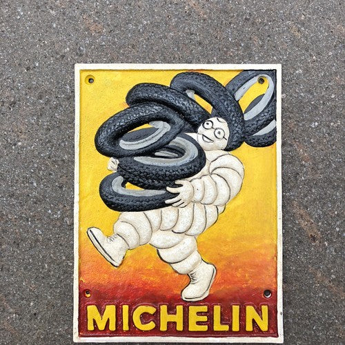 Michelin Cast Iron Sign