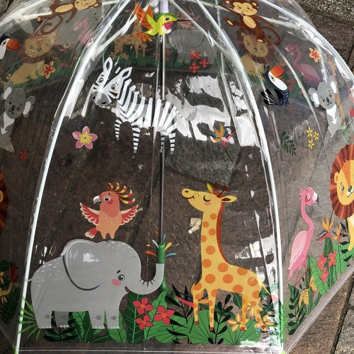 Umbrella Kids Jungle Animals